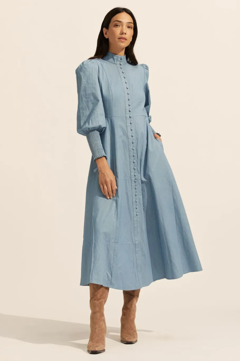 Crave Dress-Chambray|zoe kratzmann Best