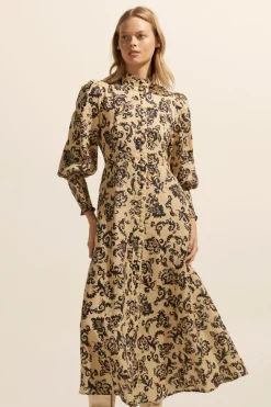 Crave Dress-Ochre Floral|zoe kratzmann Discount