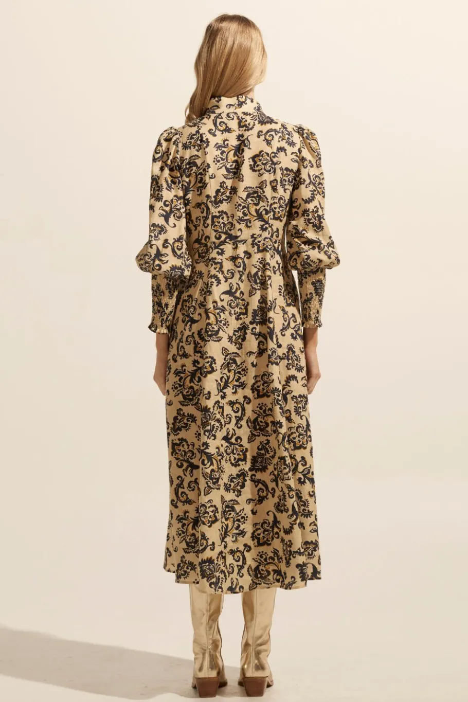 Crave Dress-Ochre Floral|zoe kratzmann Discount