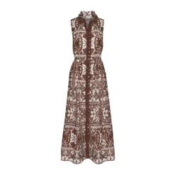 Crescent Dress-Choc Mosaic|zoe kratzmann Hot