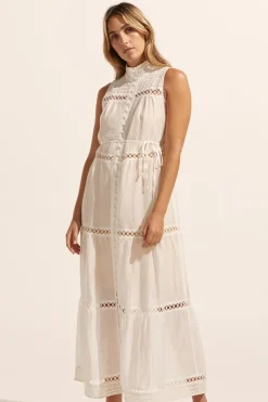 Crescent Dress-Porcelain|zoe kratzmann Hot