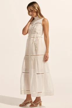 Crescent Dress-Porcelain|zoe kratzmann Hot