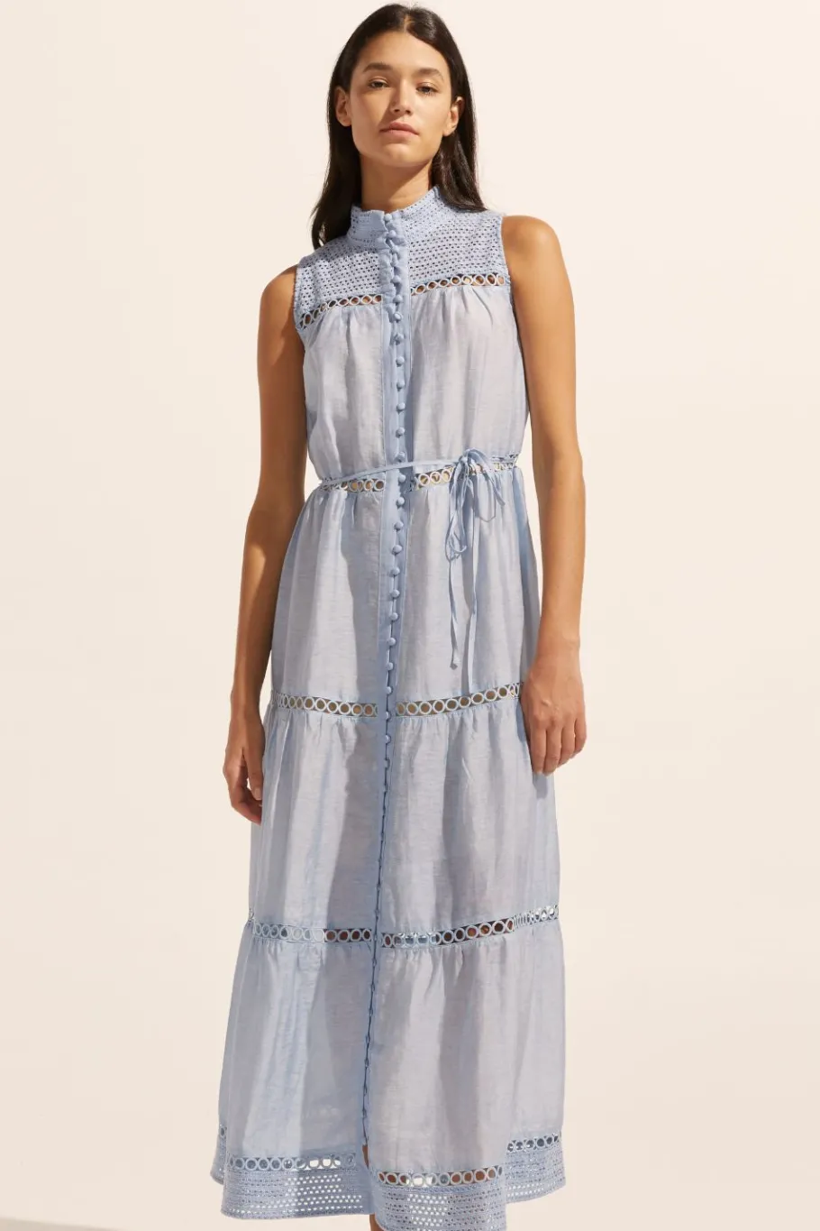 Crescent Dress-Sky|zoe kratzmann Hot