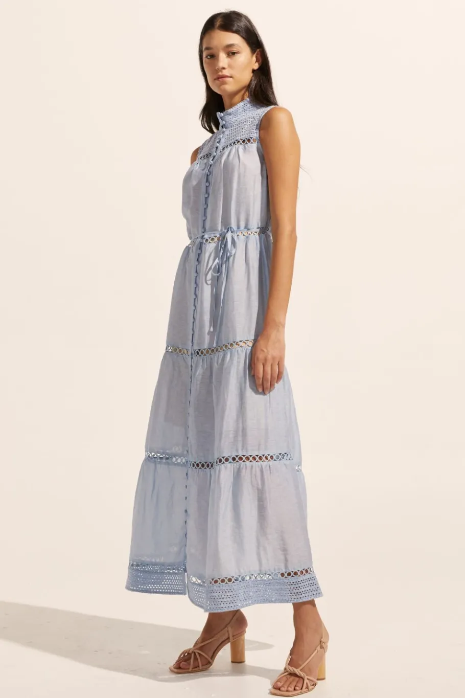 Crescent Dress-Sky|zoe kratzmann Hot