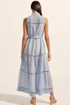 Crescent Dress-Sky|zoe kratzmann Hot