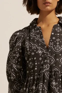 Cruise Dress-Black Bandana|zoe kratzmann Best