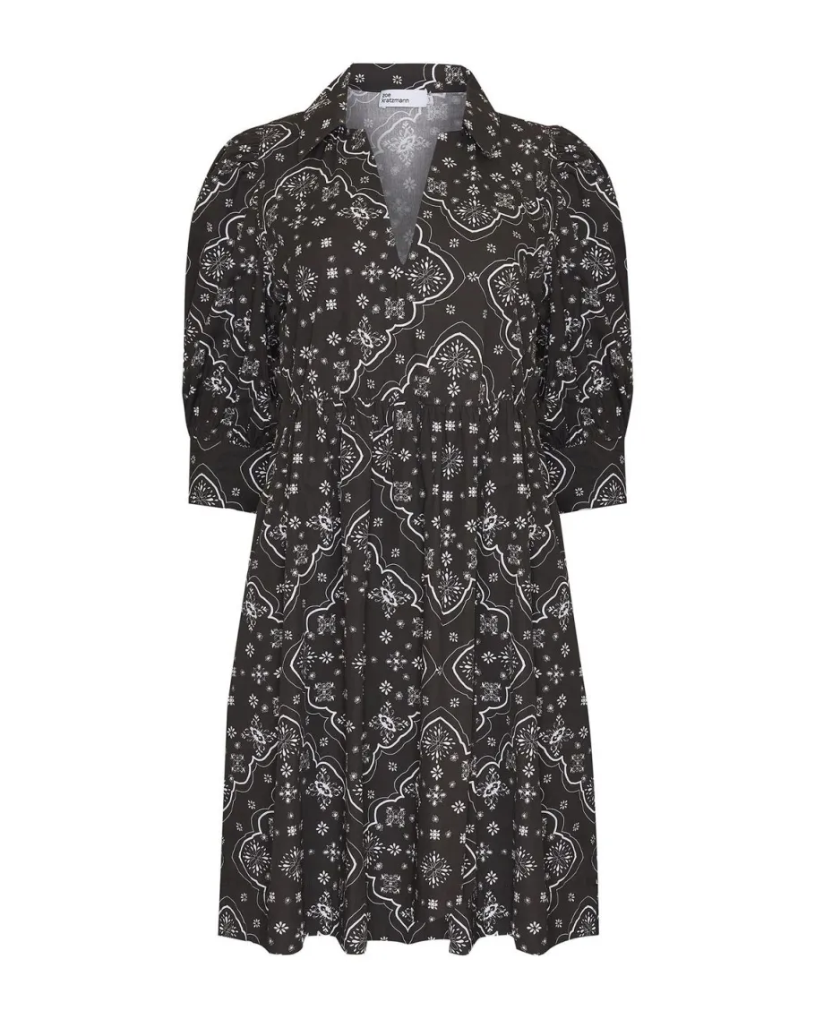 Cruise Dress-Black Bandana|zoe kratzmann Best
