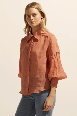 Dash Top-Apricot|zoe kratzmann Clearance
