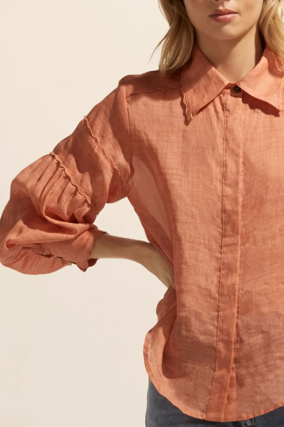 Dash Top-Apricot|zoe kratzmann Clearance