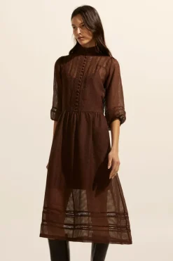 Declare Dress-Chocolate|zoe kratzmann Discount