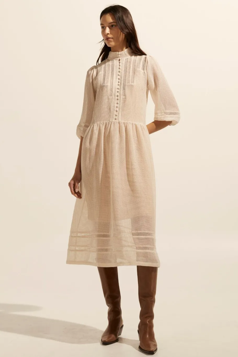 Declare Dress-Ecru|zoe kratzmann Outlet