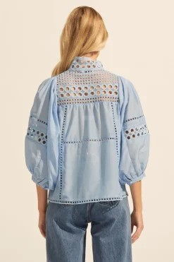 Dedicate Top-Pale Blue|zoe kratzmann Online