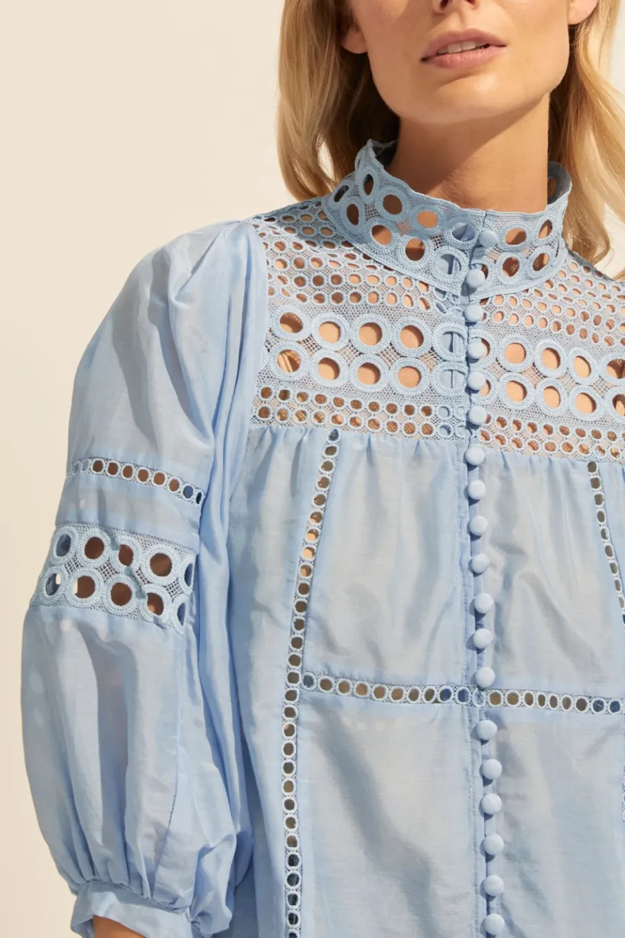 Dedicate Top-Pale Blue|zoe kratzmann Online