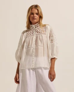 Dedicate Top-Porcelain|zoe kratzmann New