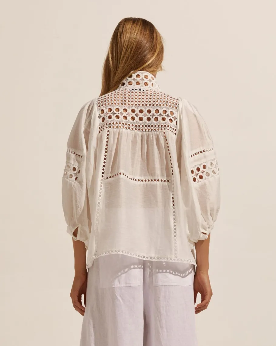 Dedicate Top-Porcelain|zoe kratzmann New