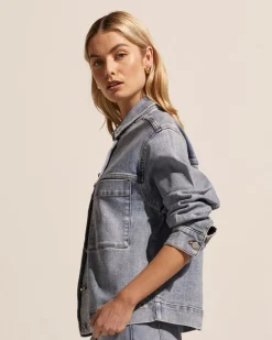 Edit Jacket-Washed Denim|zoe kratzmann