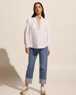 Emerge Top-Porcelain|zoe kratzmann Clearance