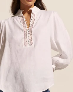 Emerge Top-Porcelain|zoe kratzmann Clearance