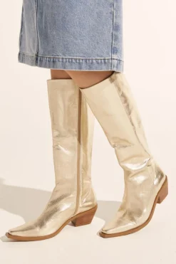 Engage Boot-Metallic|zoe kratzmann Hot