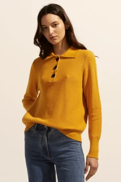 Engulf Knit-Ochre|zoe kratzmann Outlet