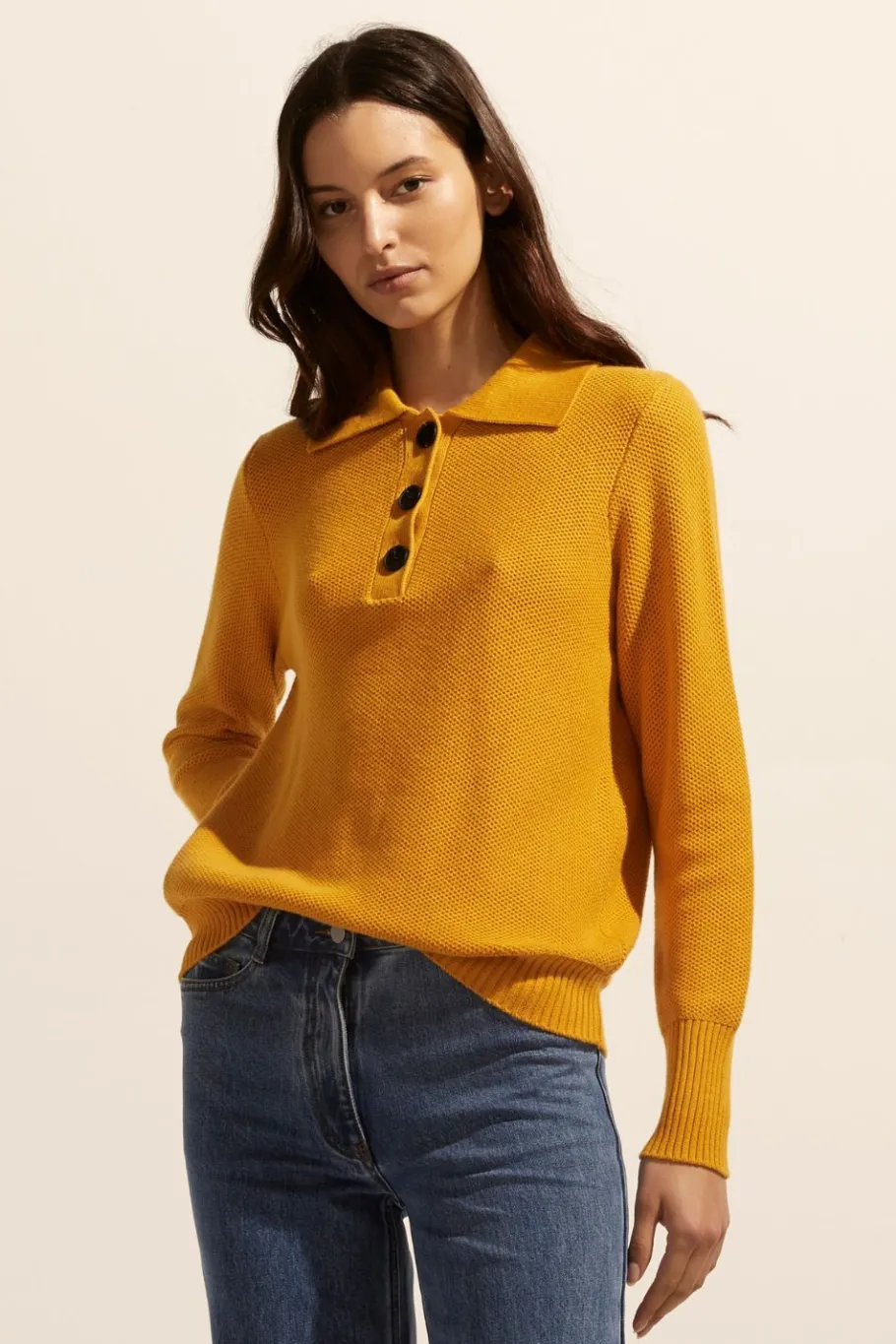 Engulf Knit-Ochre|zoe kratzmann Outlet