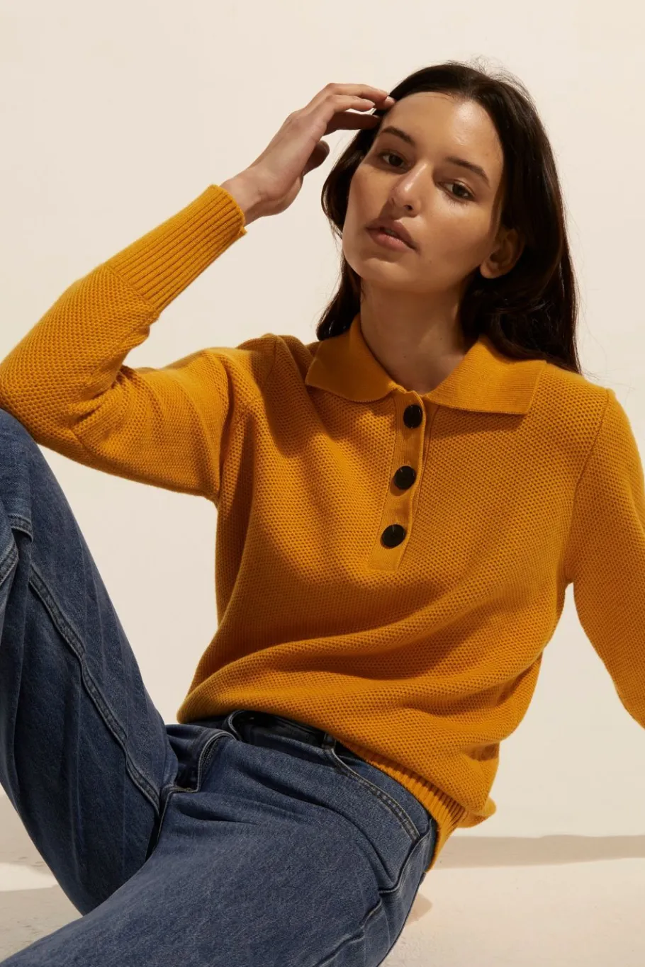 Engulf Knit-Ochre|zoe kratzmann Outlet