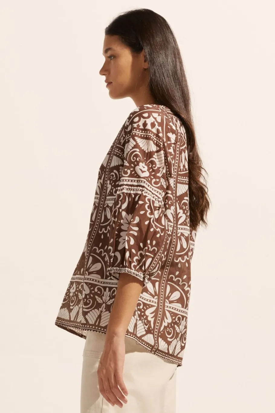 Entice Top-Choc Mosaic|zoe kratzmann