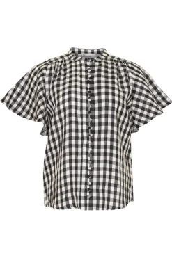 Essence Top-Black Check|zoe kratzmann