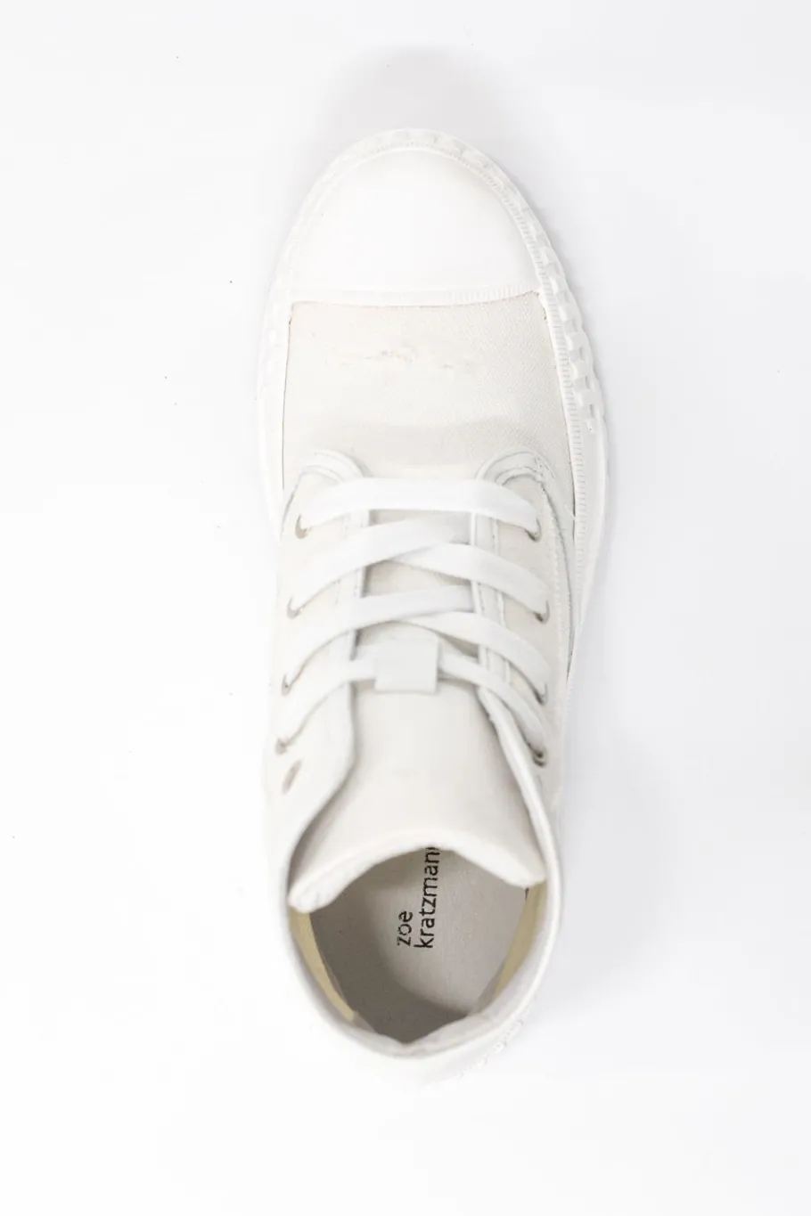 Exempt Sneaker-White Canvas|zoe kratzmann Online
