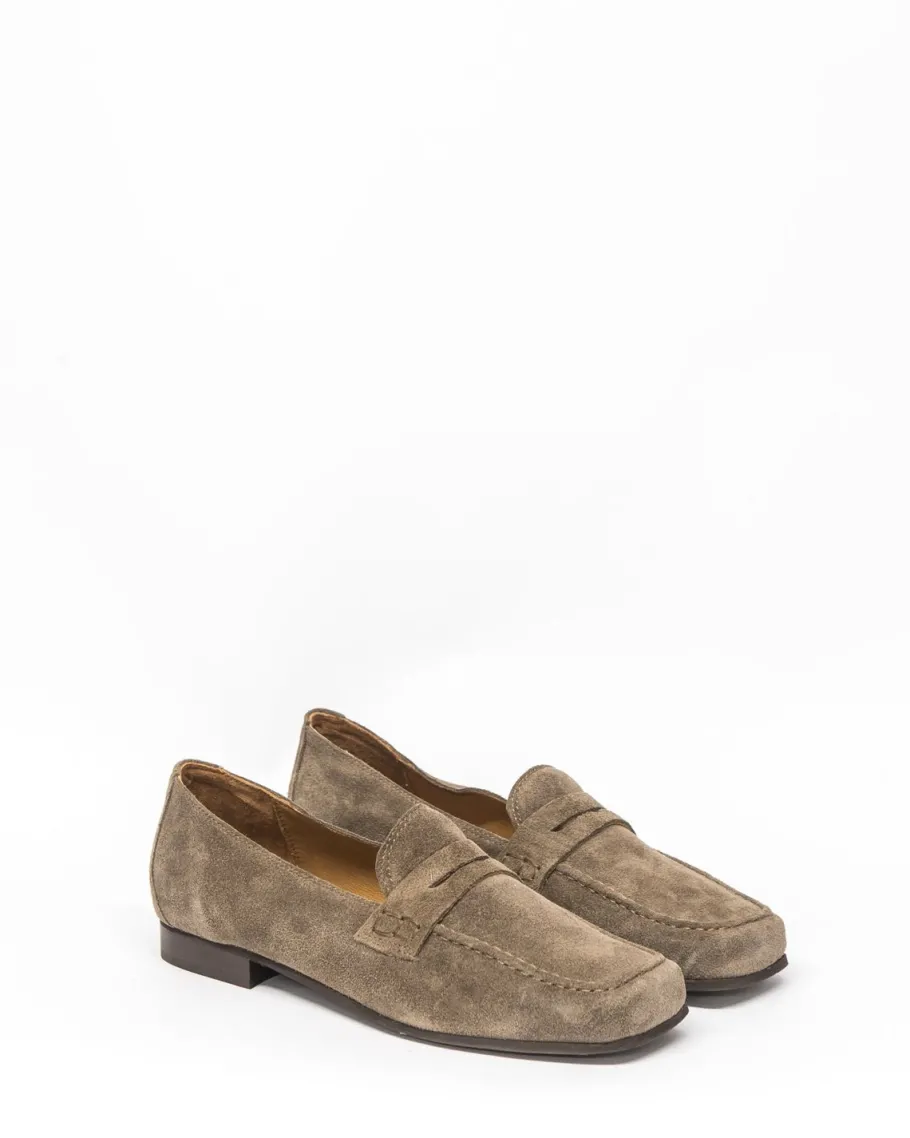 Fare Loafer-Chocolate Suede|zoe kratzmann Clearance