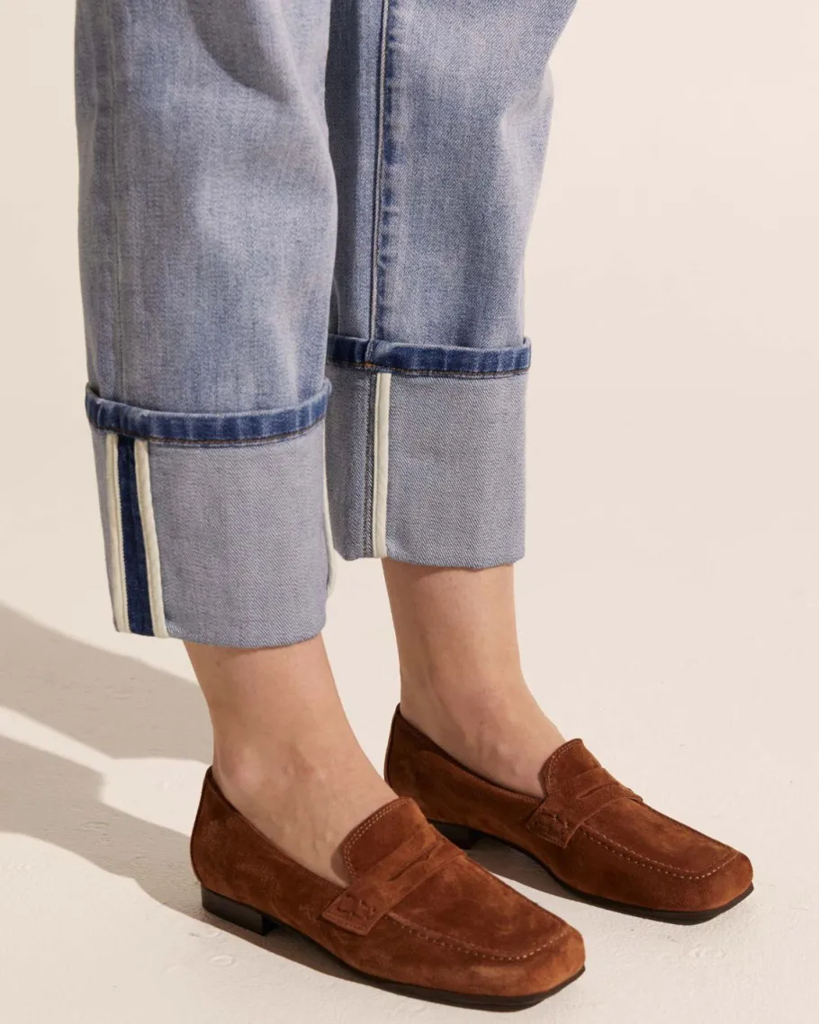 Fare Loafer-Coffee Suede|zoe kratzmann