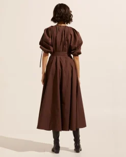 Focul Dress-Chocolate|zoe kratzmann Discount