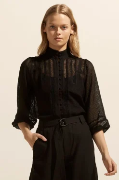 Focus Top-Black|zoe kratzmann Hot