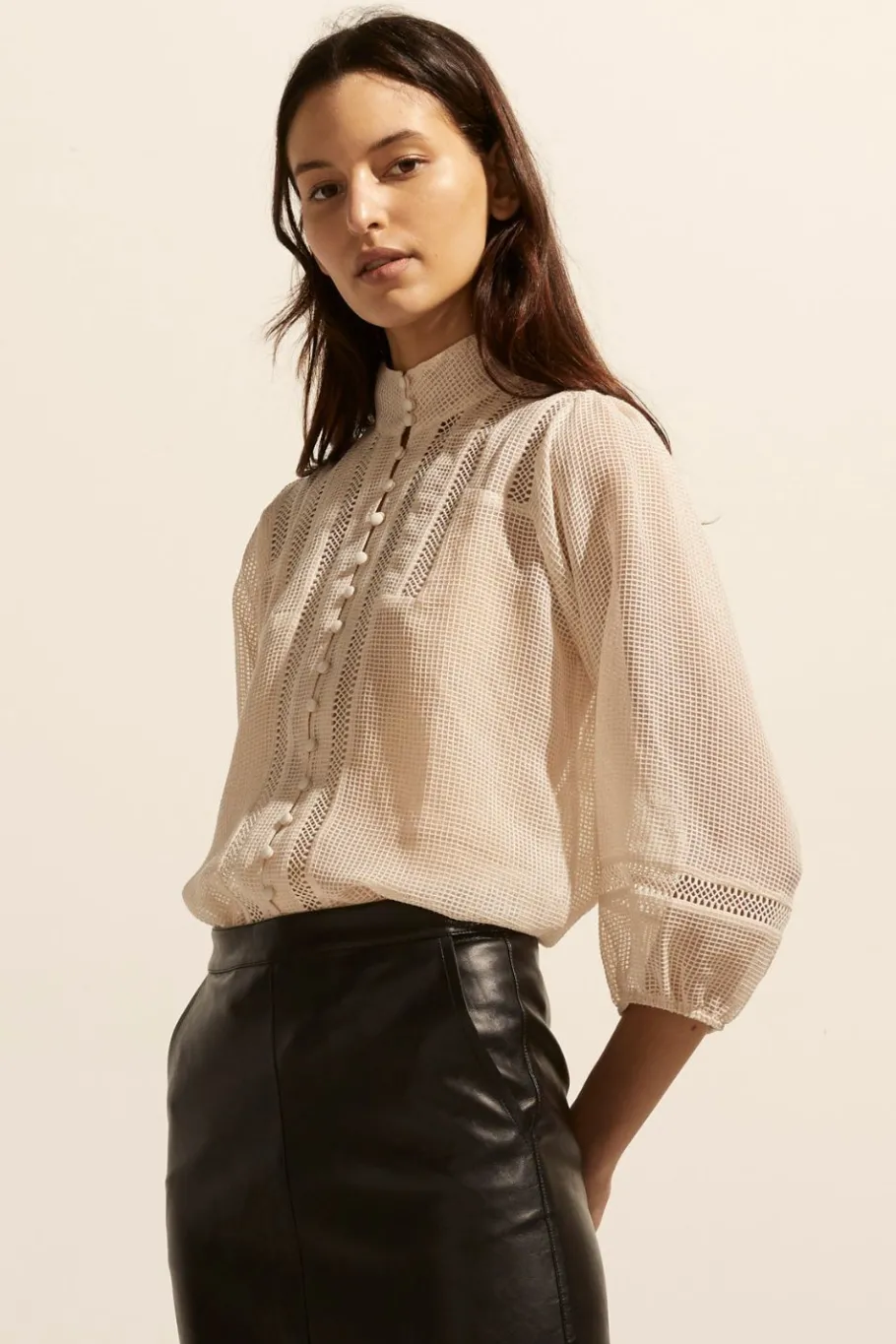 Focus Top-Ecru|zoe kratzmann