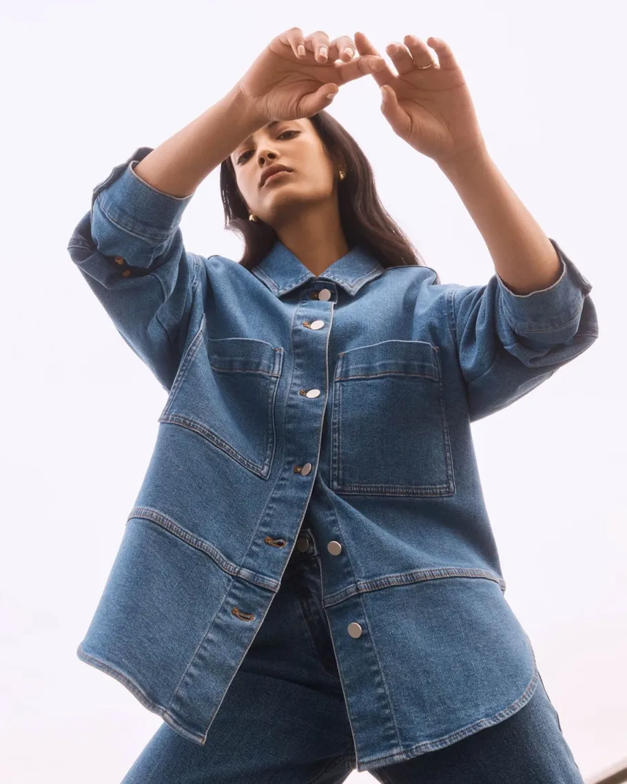Fuse Jacket-Vintage Denim|zoe kratzmann New