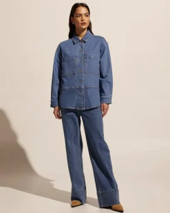 Fuse Jacket-Vintage Denim|zoe kratzmann New