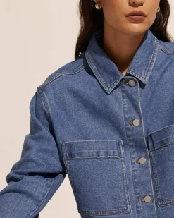 Fuse Jacket-Vintage Denim|zoe kratzmann New