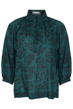 Fuse Top-Green Floral|zoe kratzmann Discount