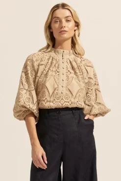 Fuse Top-Mushroom|zoe kratzmann Outlet