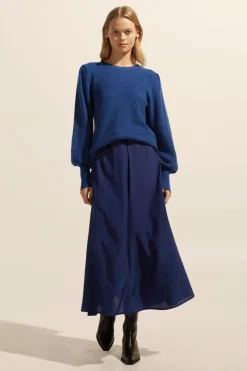 Gather Knit-Kingfisher|zoe kratzmann Clearance