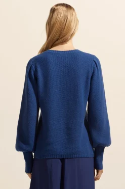 Gather Knit-Kingfisher|zoe kratzmann Clearance