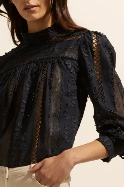 Glimpse Top-Indigo|zoe kratzmann New