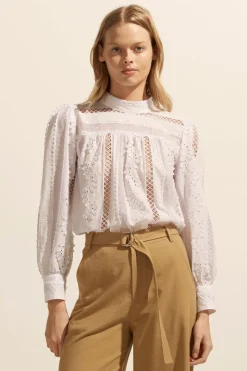 Glimpse Top-Porcelain|zoe kratzmann Online