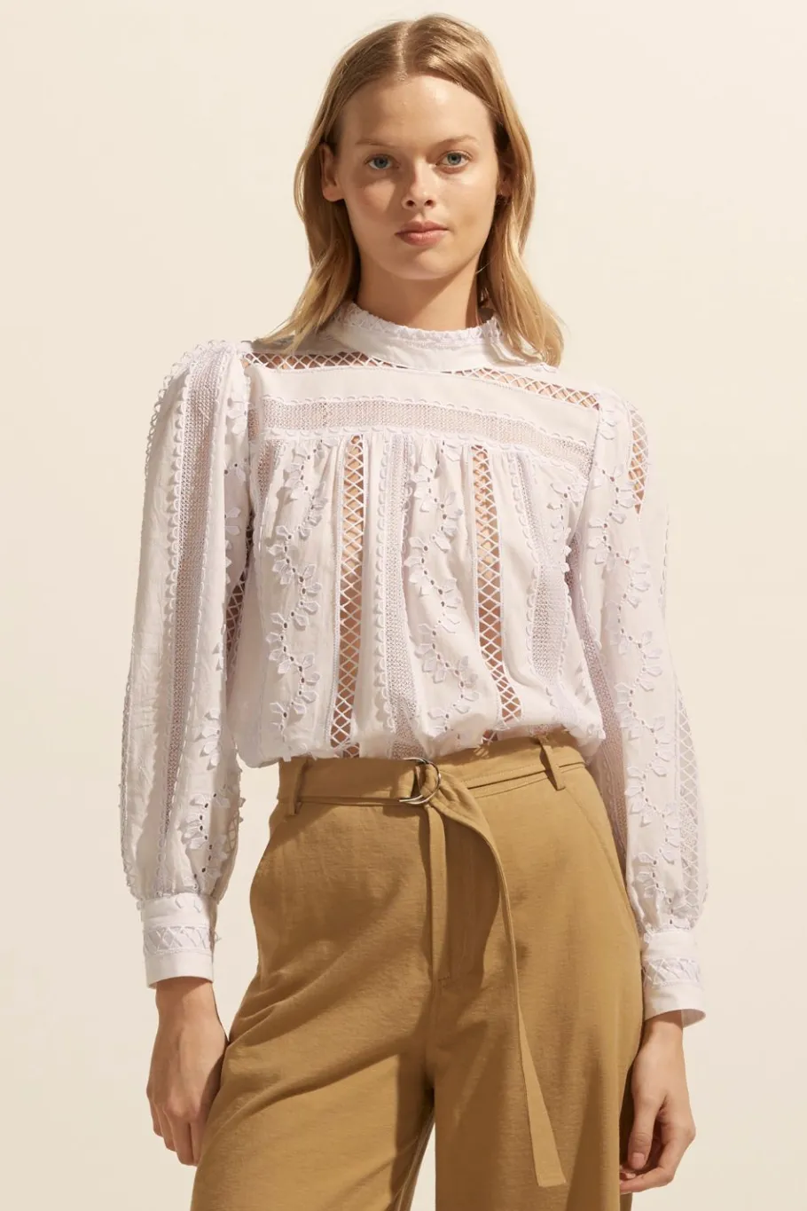 Glimpse Top-Porcelain|zoe kratzmann Online