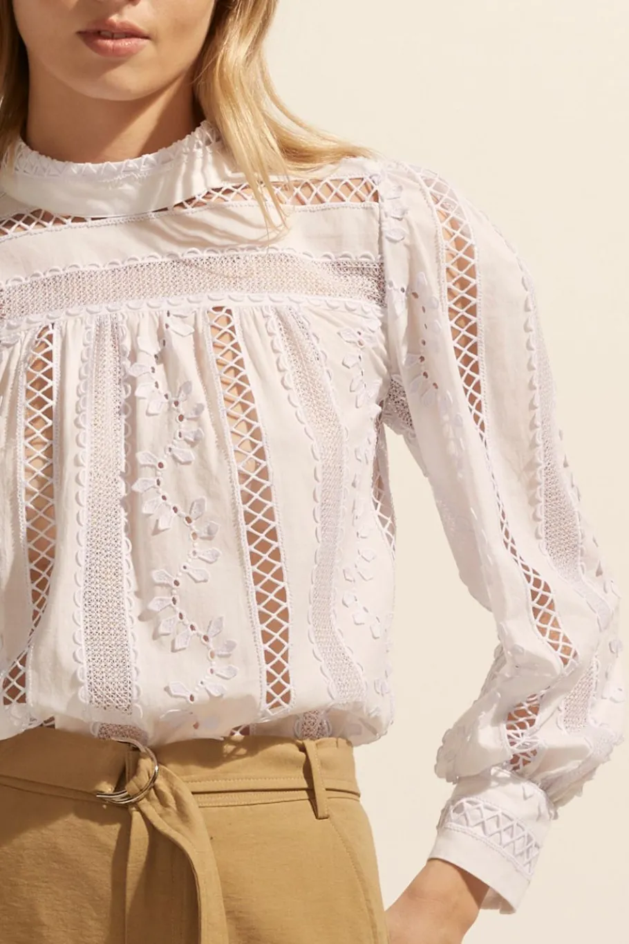 Glimpse Top-Porcelain|zoe kratzmann Online