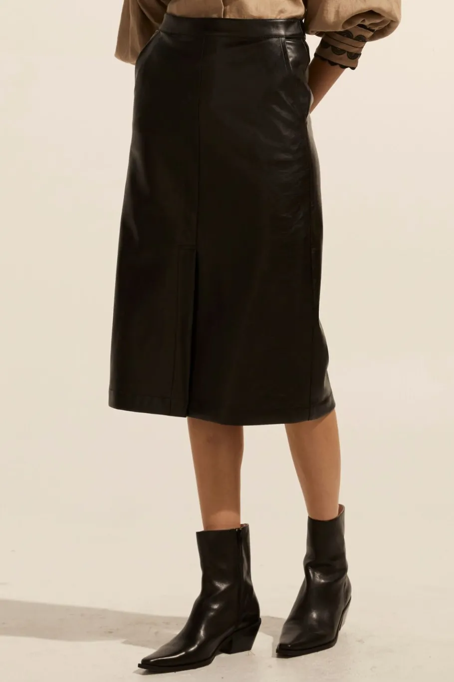 Halt Skirt-Black|zoe kratzmann New