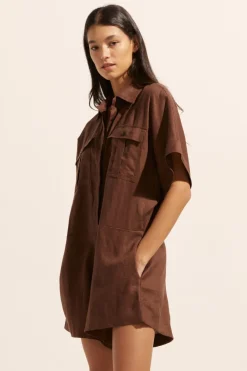 Heed Jumpsuit-Carob|zoe kratzmann Sale