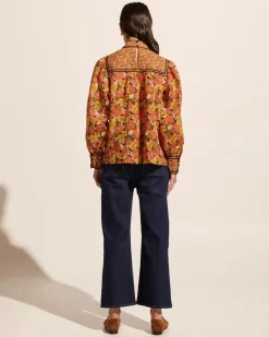 Horizen Top-Sunset Floral|zoe kratzmann Discount
