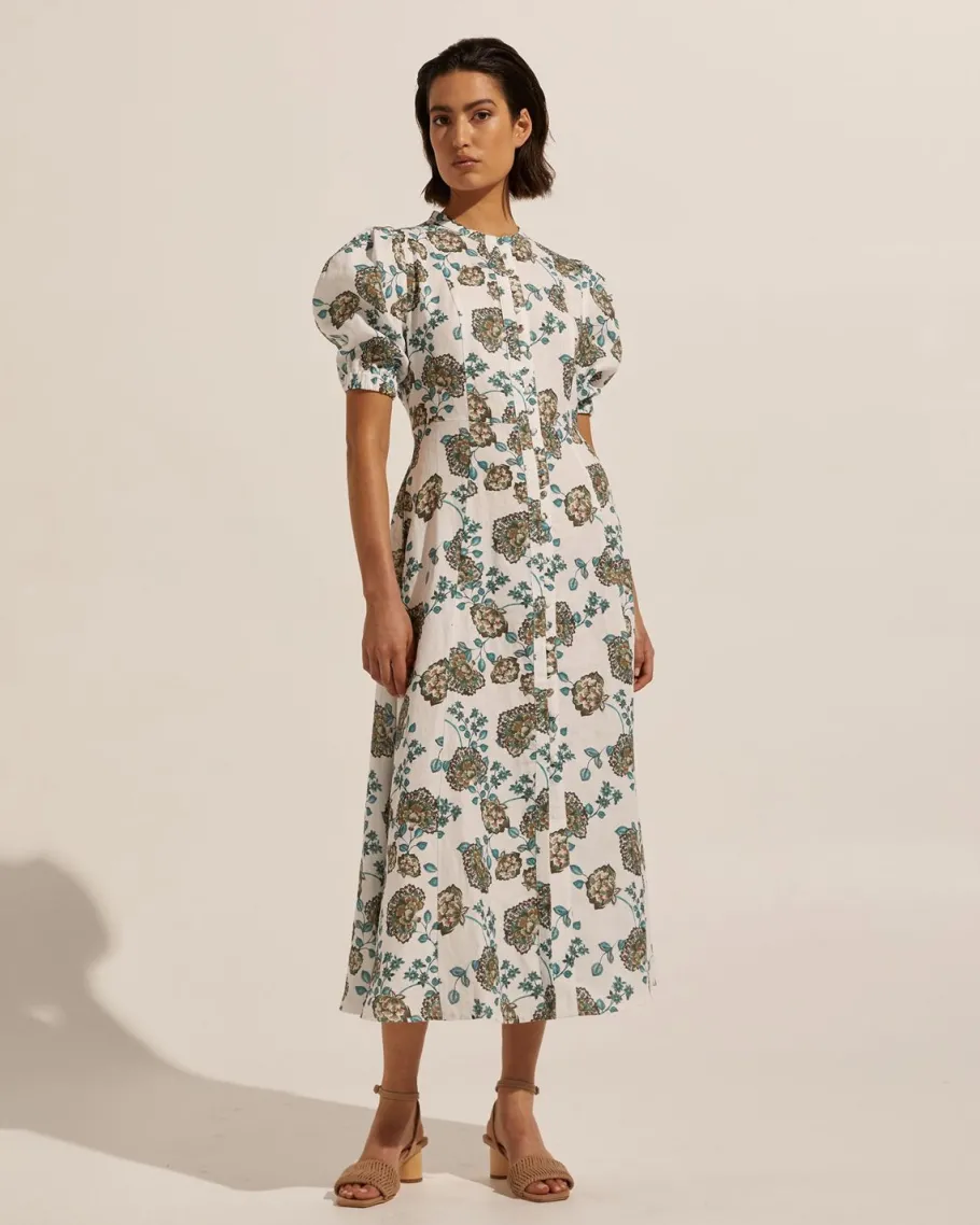 Impulse Dress-Sage Botanic|zoe kratzmann Discount