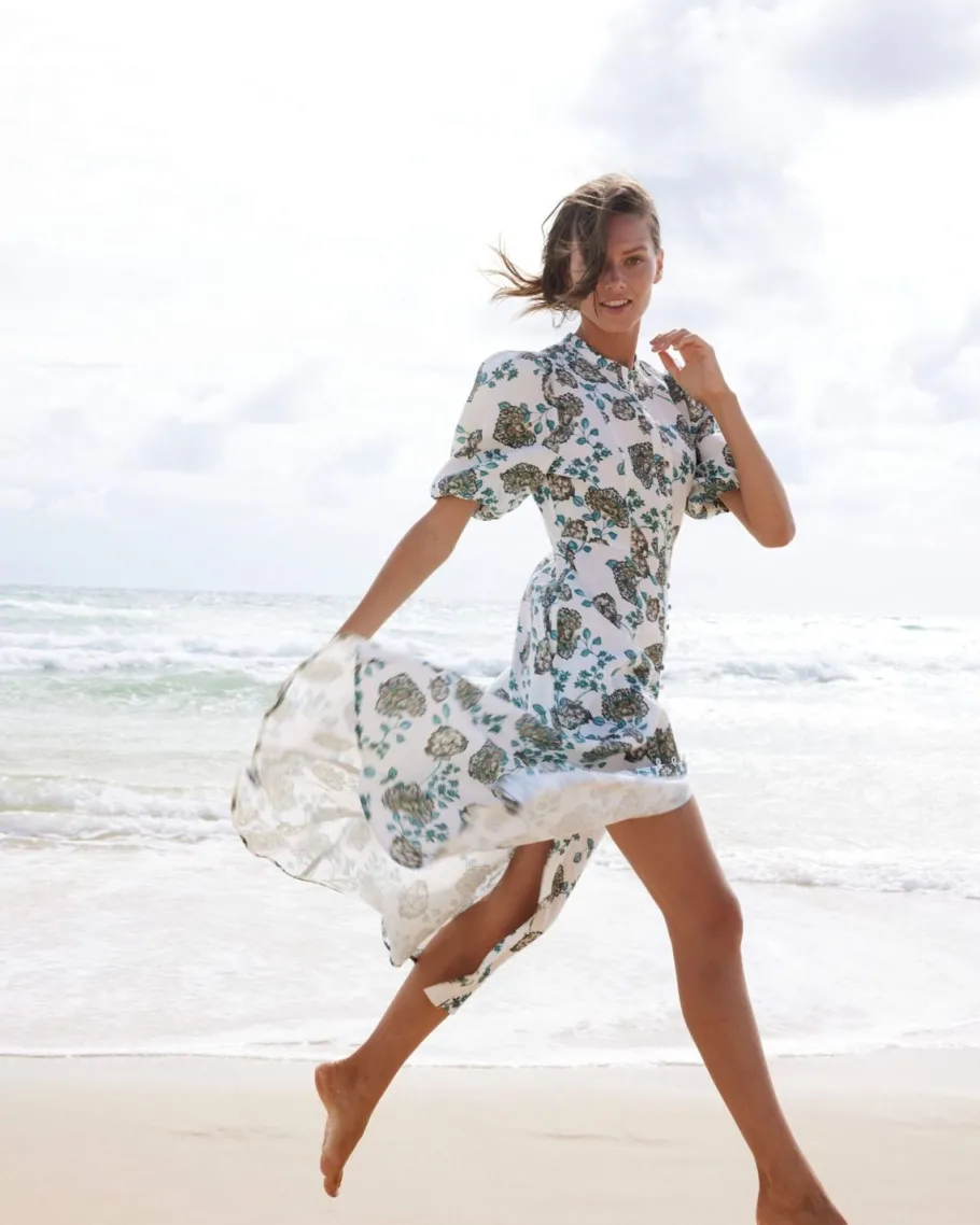 Impulse Dress-Sage Botanic|zoe kratzmann Discount